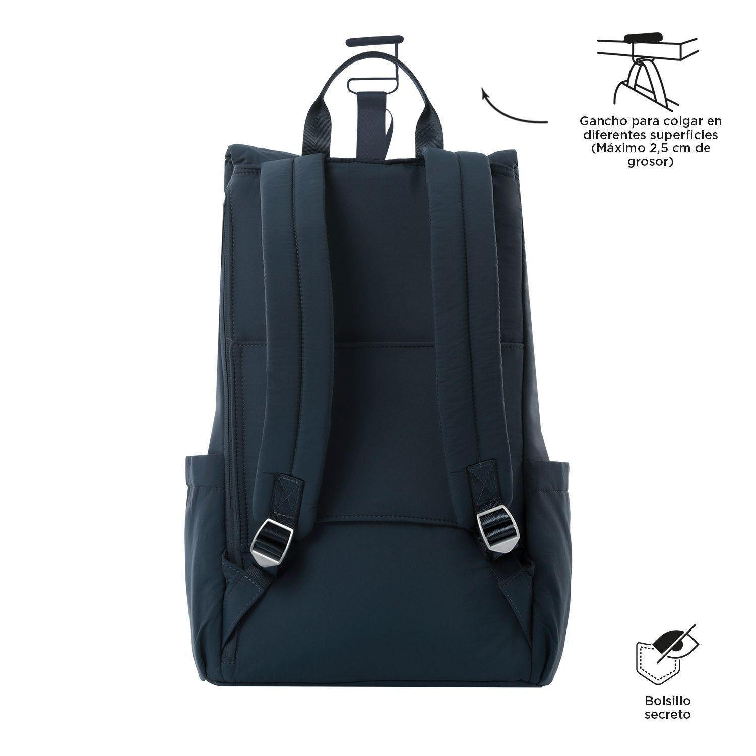 Mochila Ambar Totto L con compartimento acolchado para laptop de hasta 17-3
