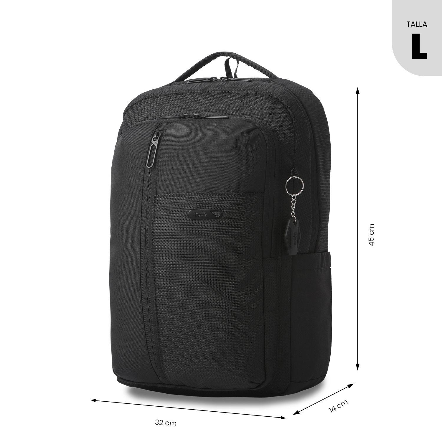 Mochila Ejecutivo Porta PC 15" Drift Negro Hombre-2