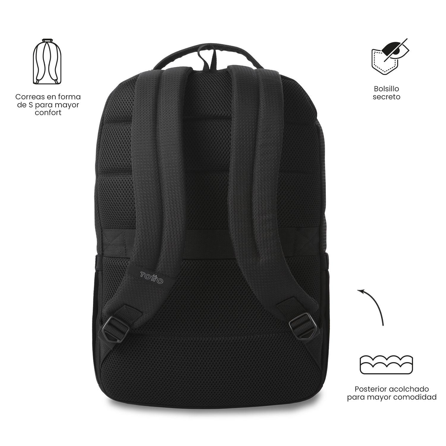 Mochila Ejecutivo Porta PC 15" Drift Negro Hombre-3