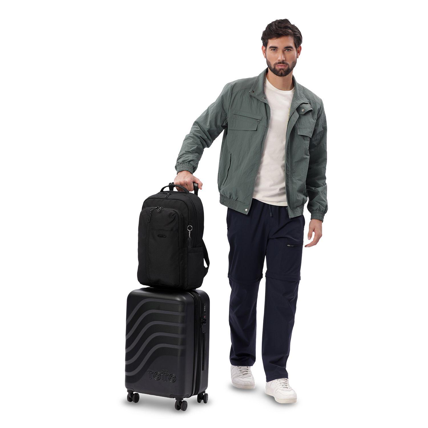 Mochila Ejecutivo Porta PC 15" Drift Negro Hombre-7