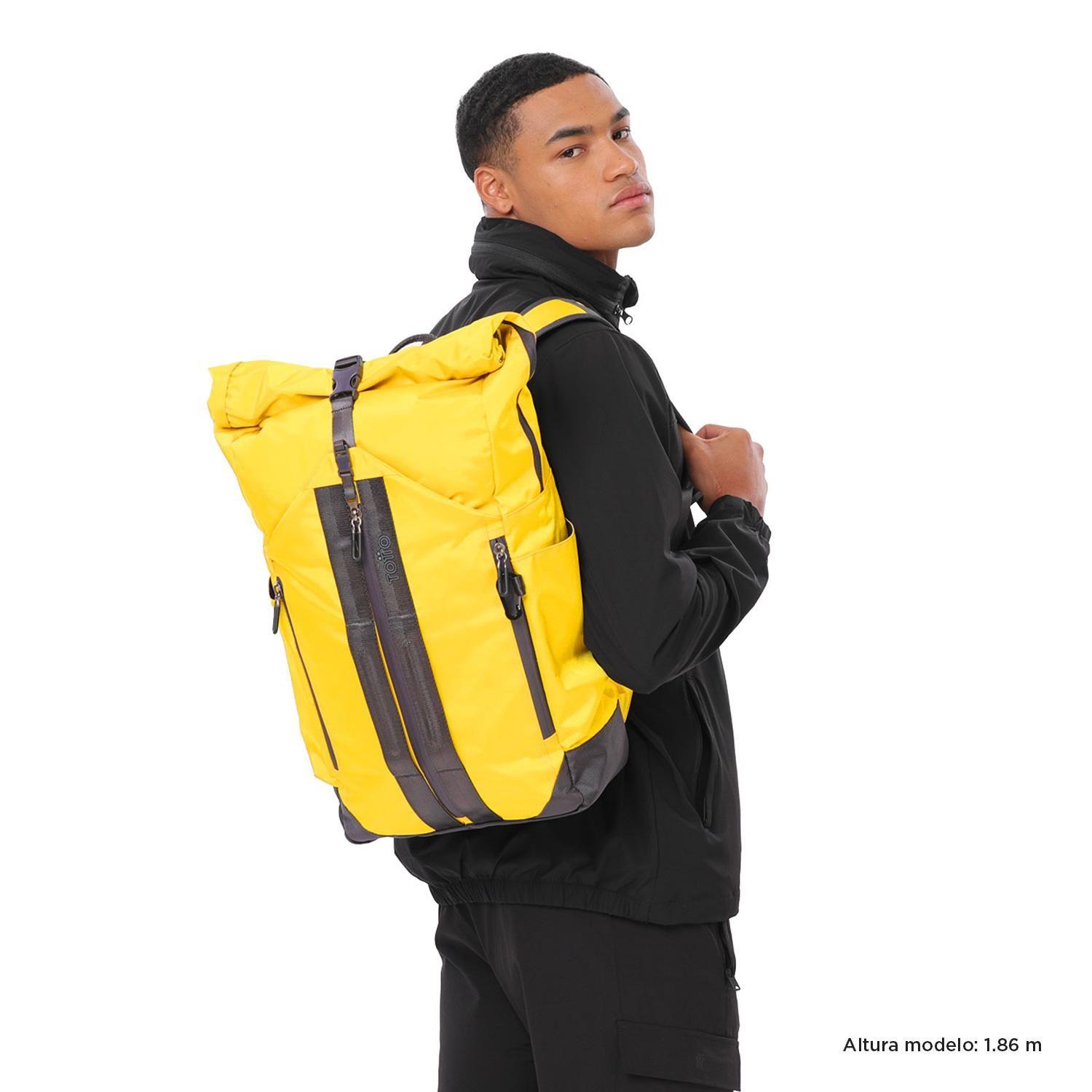 Mochila Notebook 14" Hombre Spurn 2.0 Amarillo-3