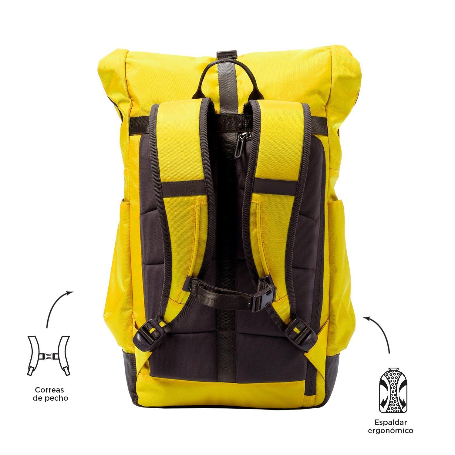 Mochila Notebook 14" Hombre Spurn 2.0 Amarillo-4