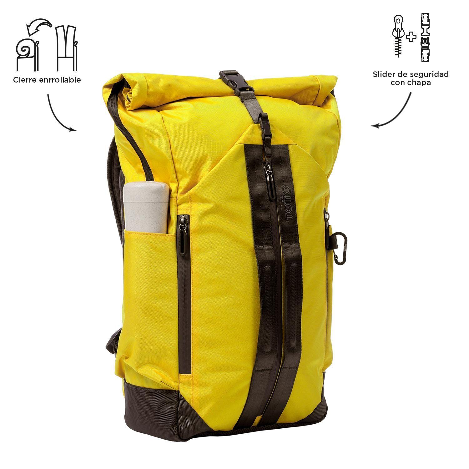Mochila Notebook 14" Hombre Spurn 2.0 Amarillo-6