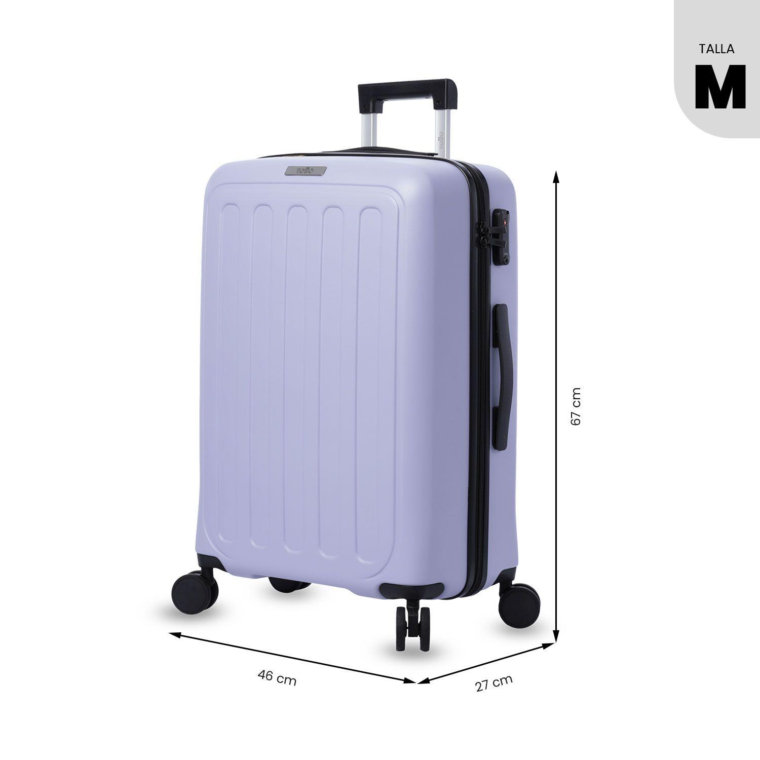 Maleta de Viaje Mediana 360 Kaland Morada Totto-2