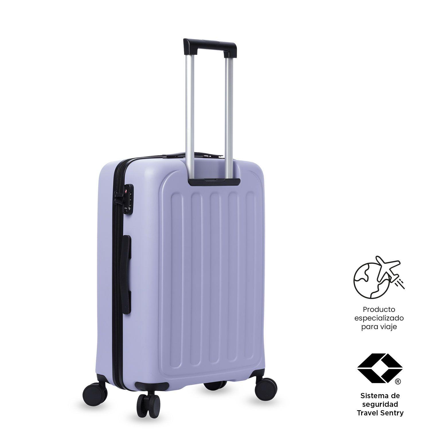 Maleta de Viaje Mediana 360 Kaland Morada Totto-4