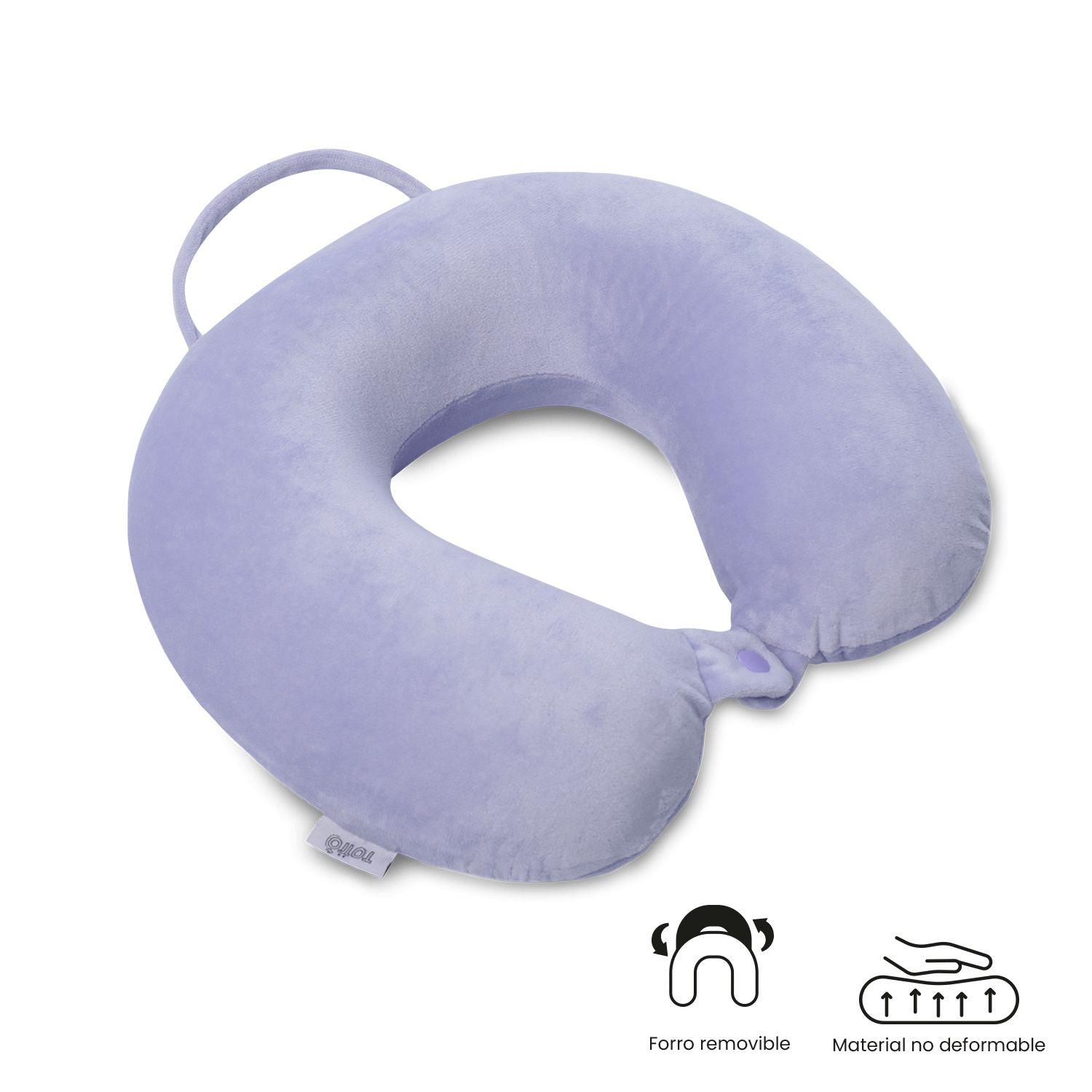 Almohada de Viaje Memory Foam Jet Pillow Morada-2