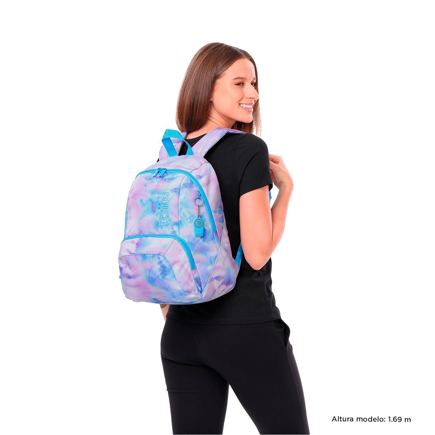 Mochila Urbana Gammatto Azul Mujer-1