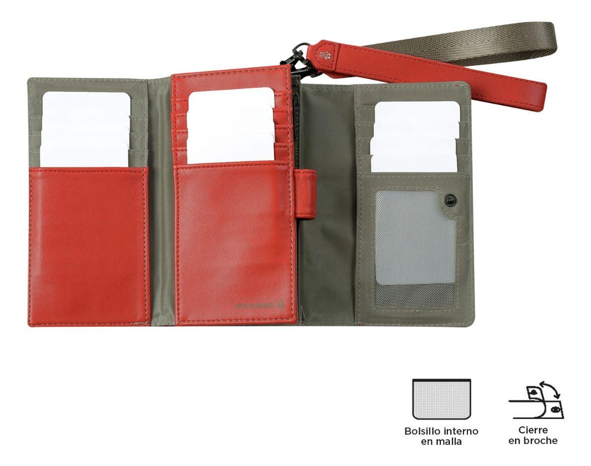 Billetera Rfid Block Totto Mujer Organizador Tarjeta STY24242-3