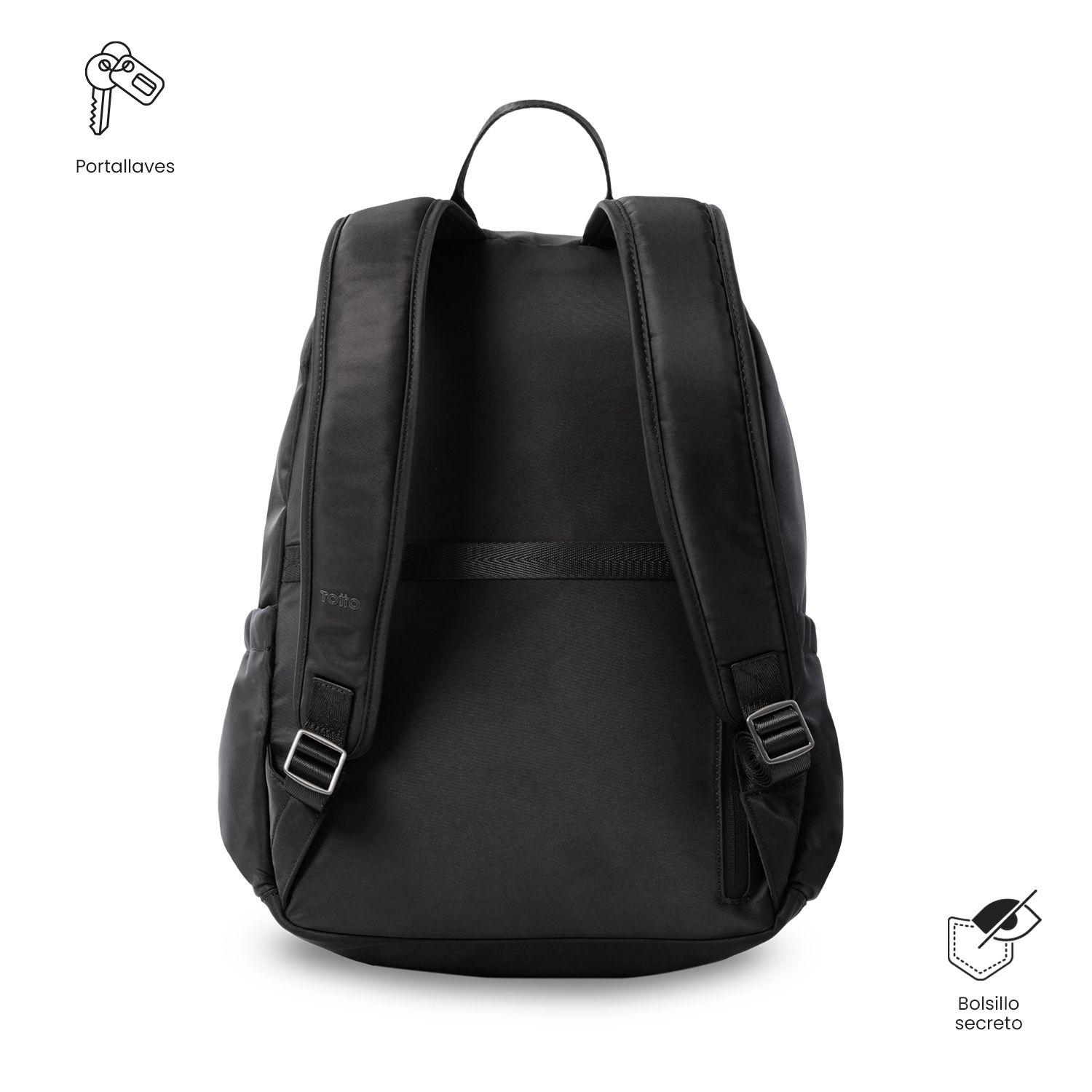 Mochila Universitario Corneana Porta PC 14" Negro Mujer-3