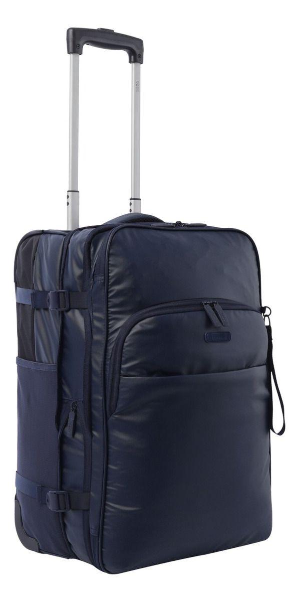 Maleta de Cabina Totto City Negra Resistente y Moderna para Viajes-3