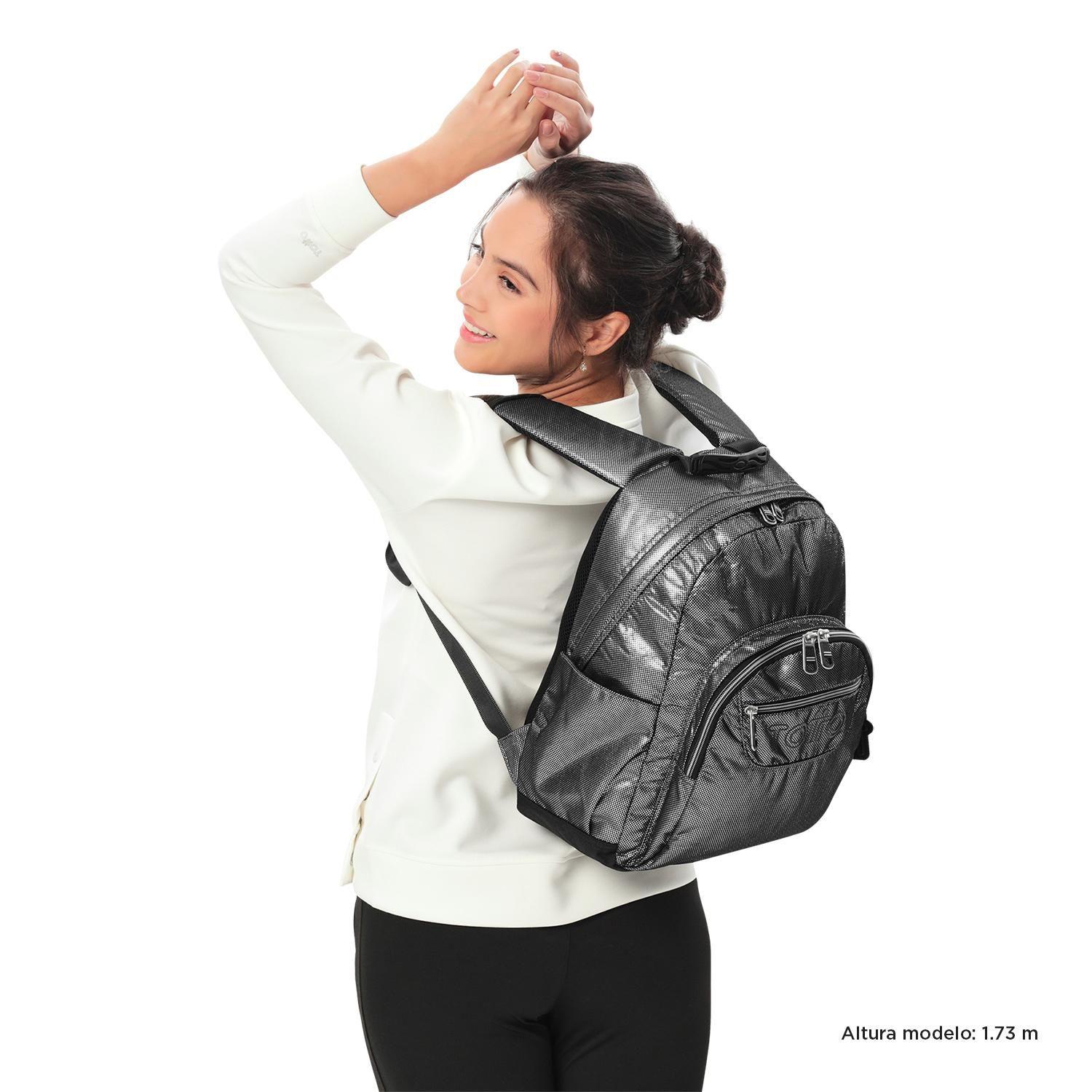 Mochila Escolar Totto Gommel Gris-0