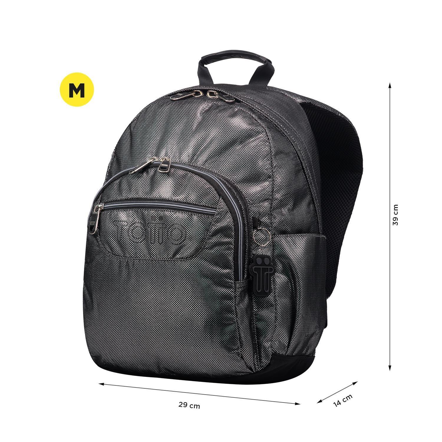 Mochila Escolar Totto Gommel Gris-1