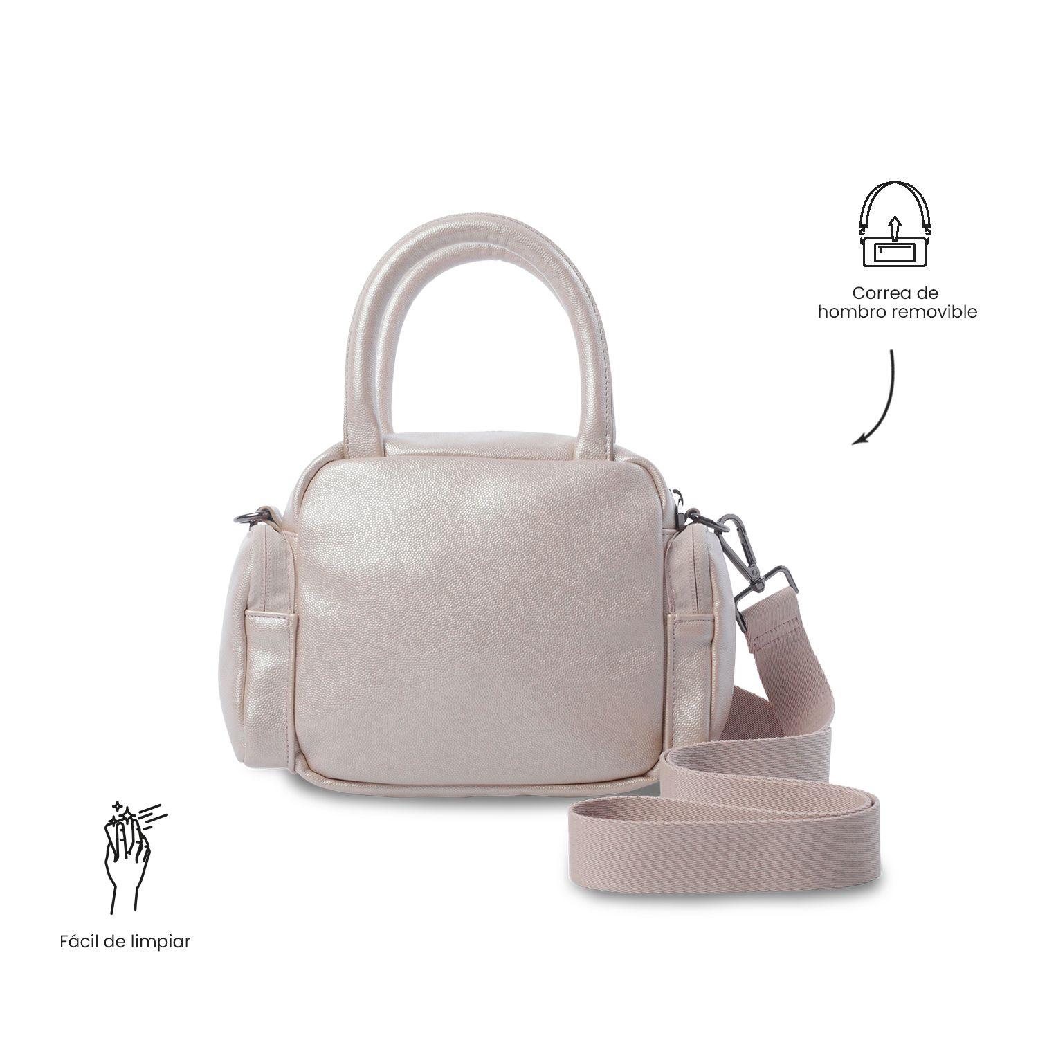 Bolso para Mujer Soul tipo Crossbody Pequeño Beige-3