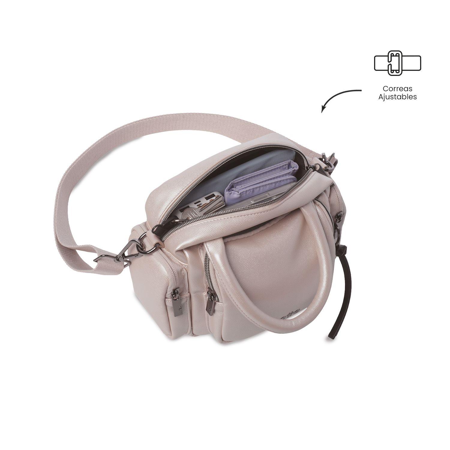Bolso para Mujer Soul tipo Crossbody Pequeño Beige-4