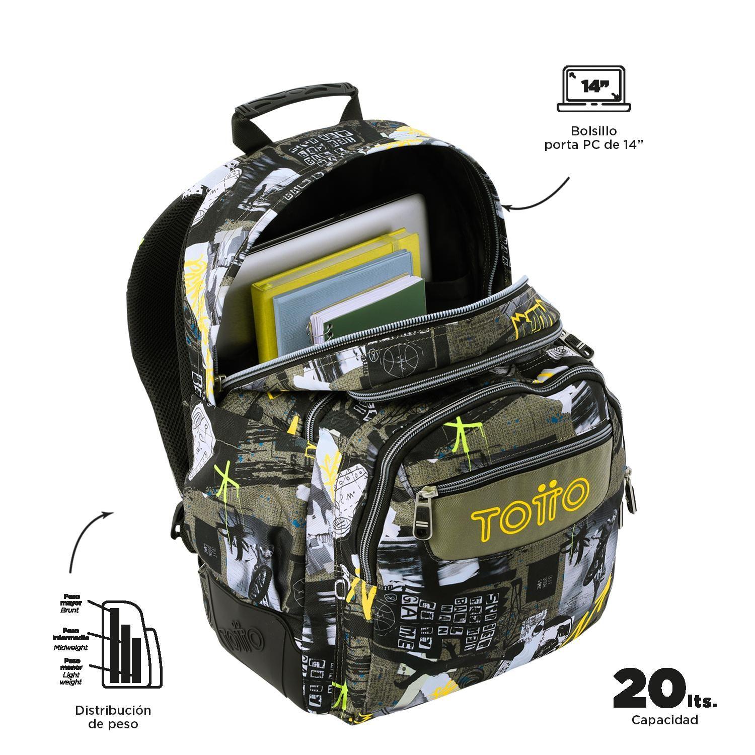 Mochila Escolar Rayol Baski-4