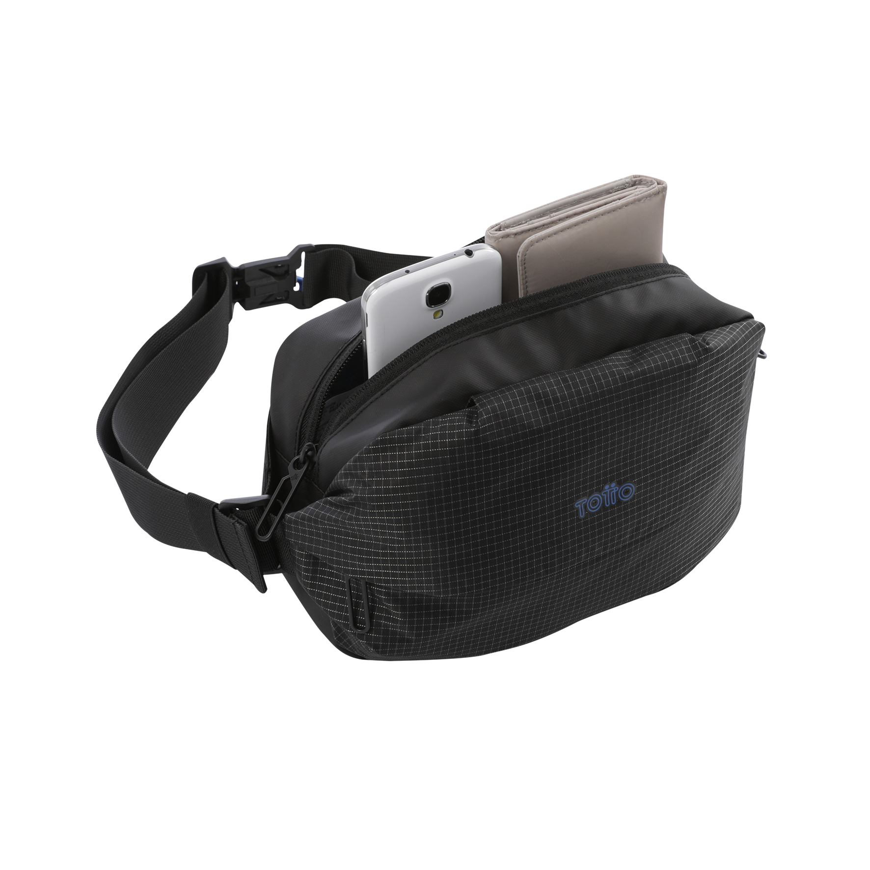 Banano Para Hombre Dual Negro/Azul Totto-3