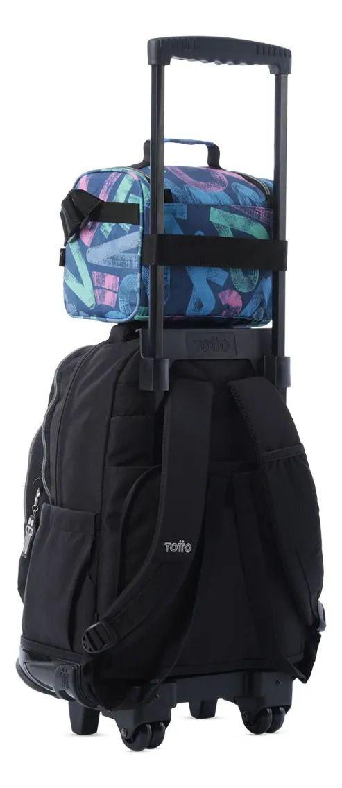 Lonchera Térmica Para Mujer Pizarra Mediano Azul-4