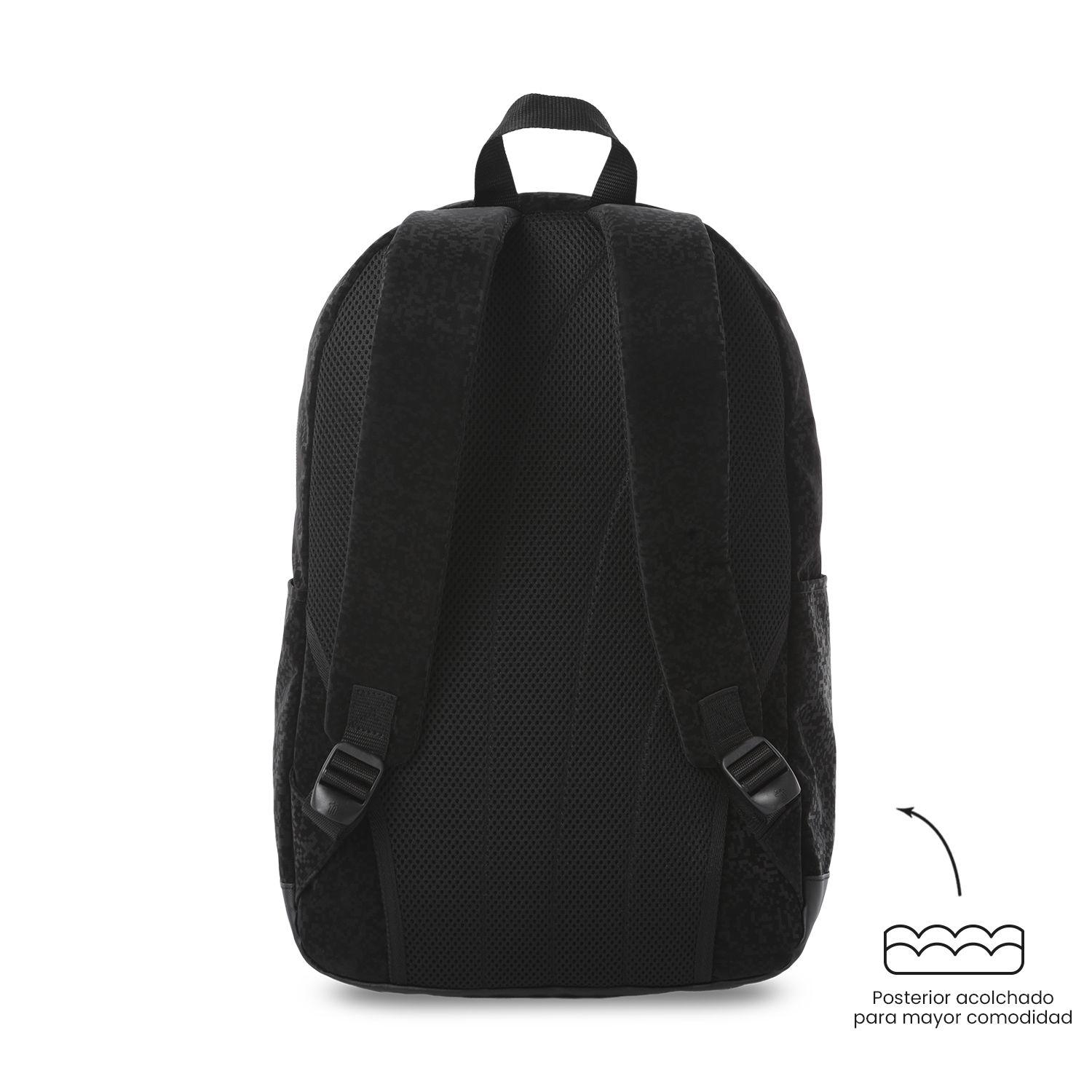 Mochila Universitario  Tocax Porta Pc 14  Negro-3