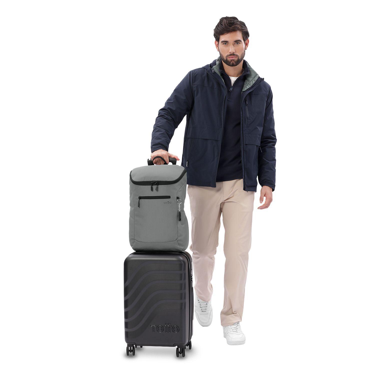 Mochila Ejecutivo Porta PC 15" Rap Gris Hombre-6