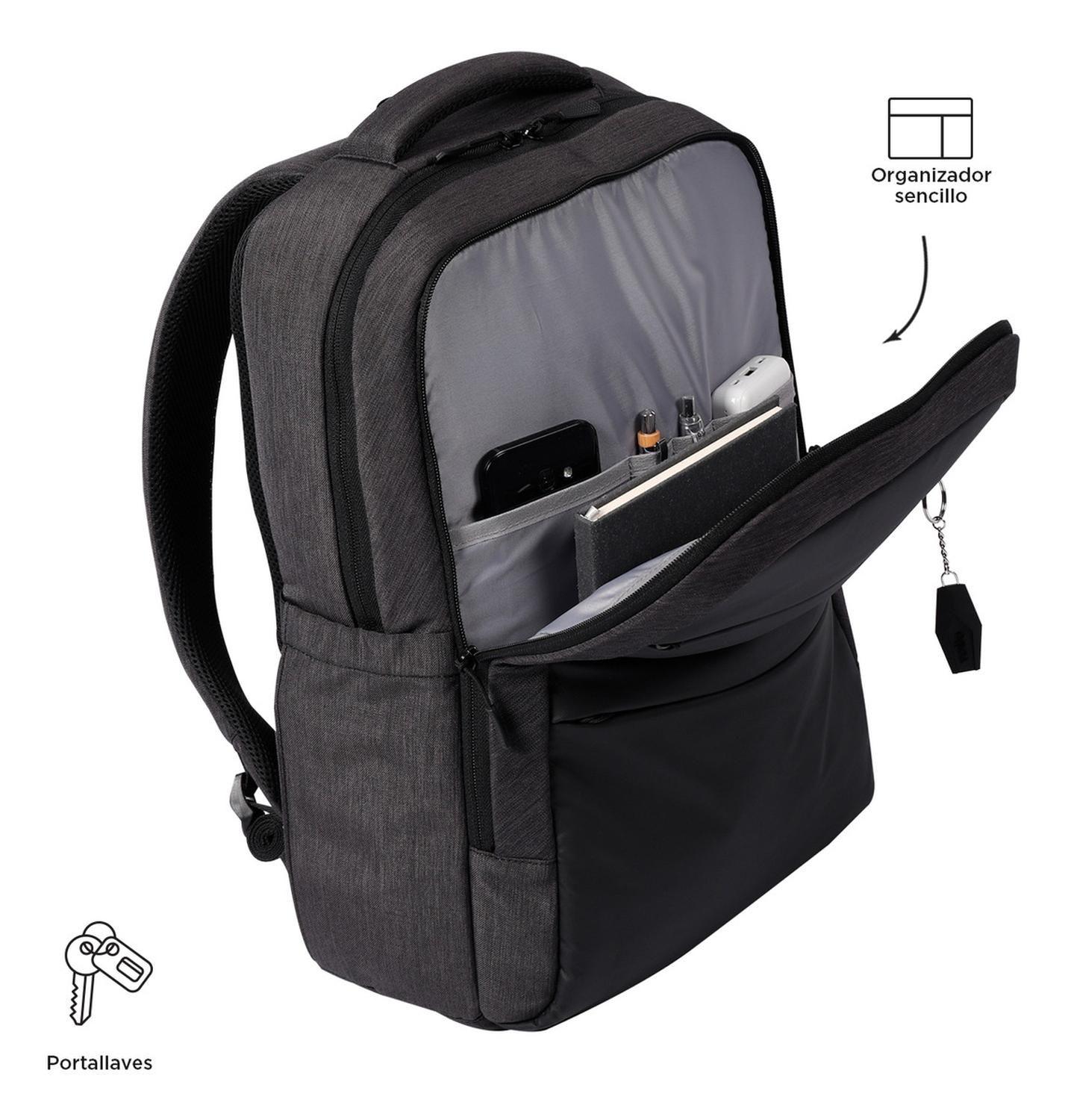 Mochila Ejecutiva Hombre Totto Dallas Negro/black-5