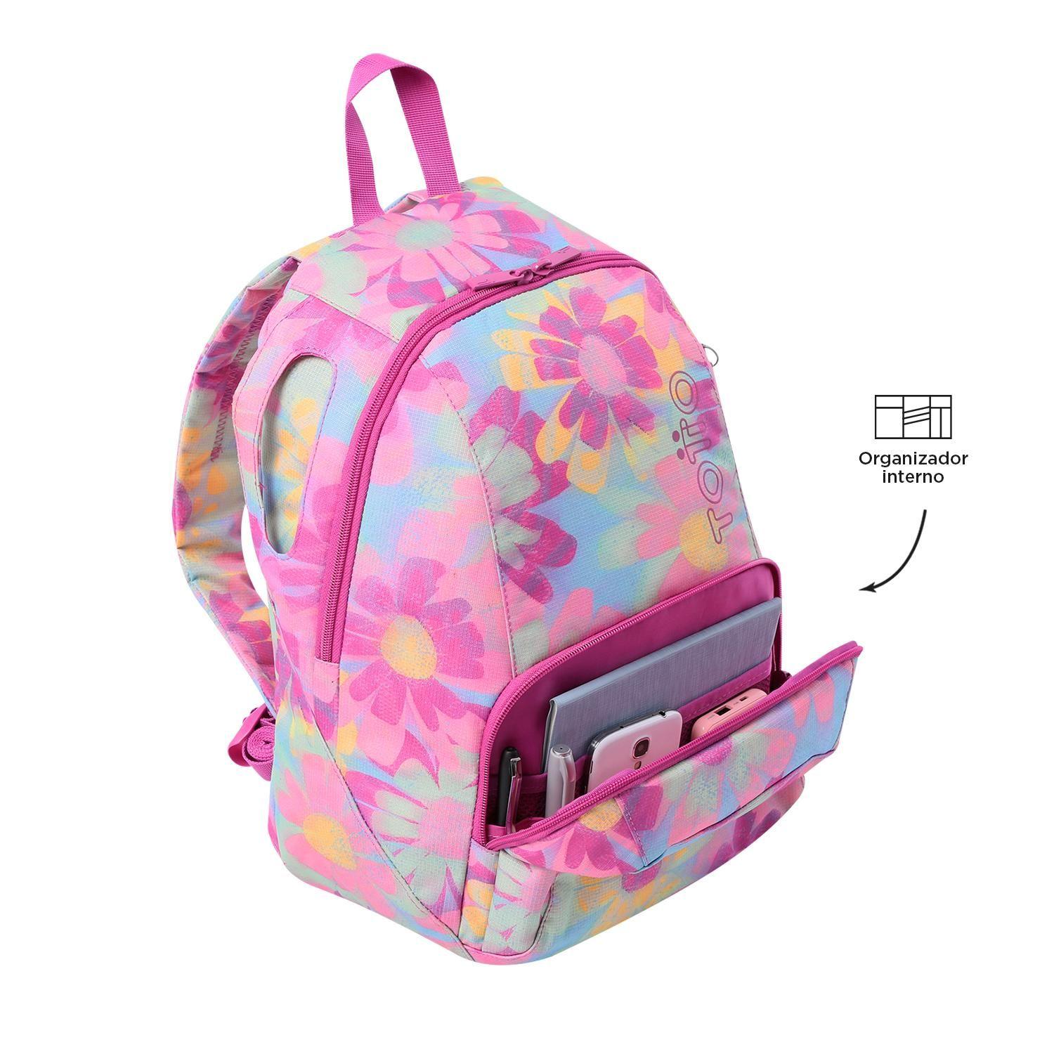 Mochila Urbana Gammatto Rosado Mujer-5