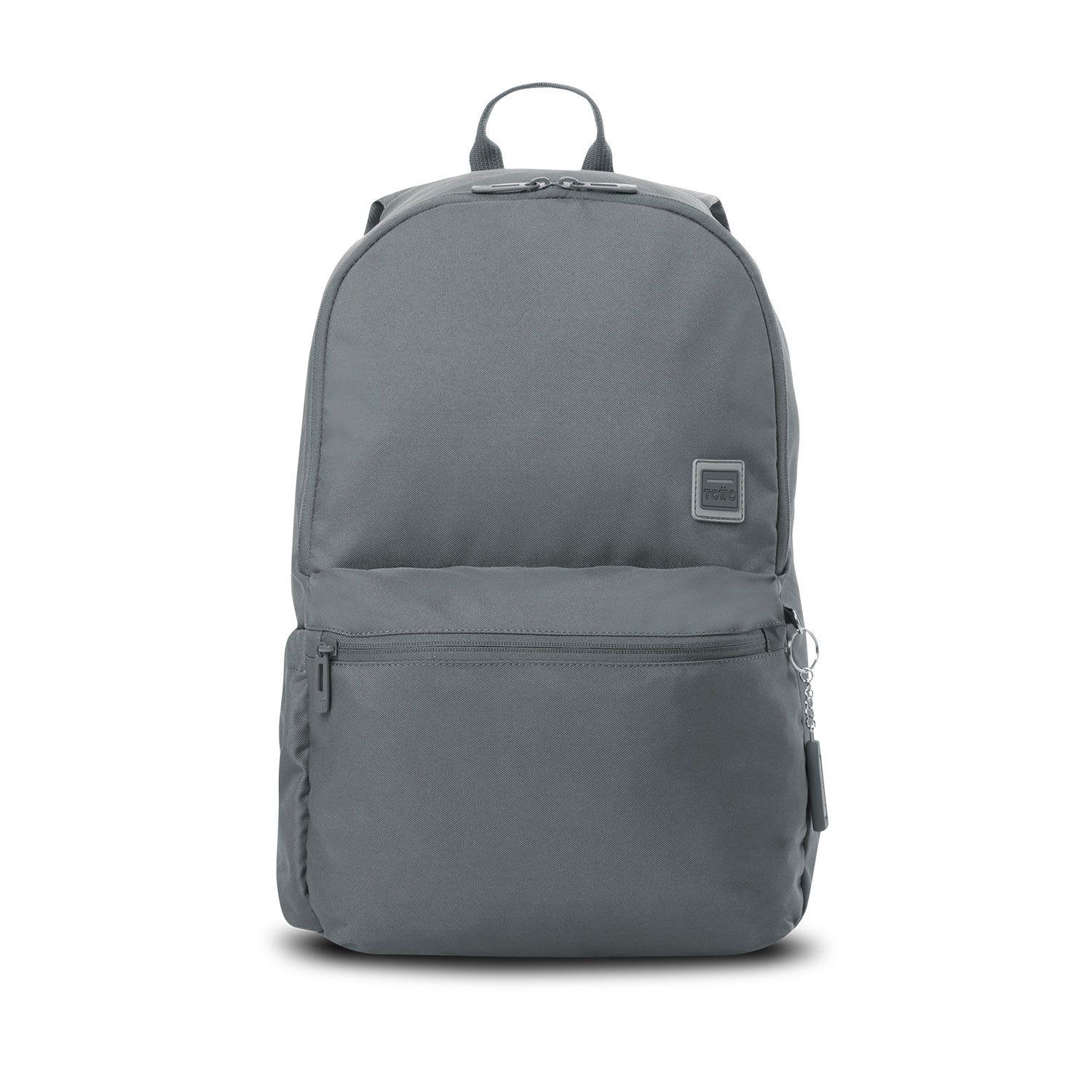 Mochila Universitaria Dragonar Porta Notebook 15" Gris-0