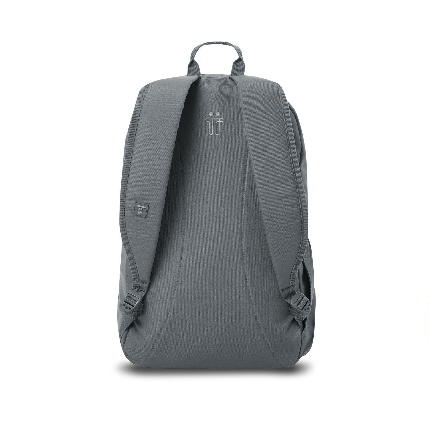 Mochila Universitaria Dragonar Porta Notebook 15" Gris-3