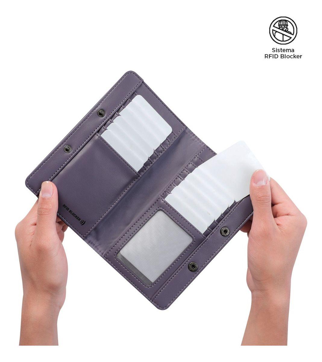 Billetera Rfid Blocker Totto Mujer Tarjetero Pequeña STY24243-2