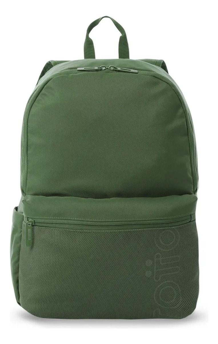 Mochila Universitario Porta Pc 13  Dragonar 2.0 Verde Hombre-0