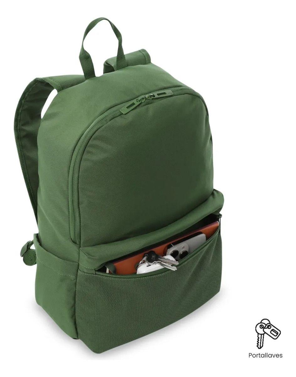 Mochila Universitario Porta Pc 13  Dragonar 2.0 Verde Hombre-5