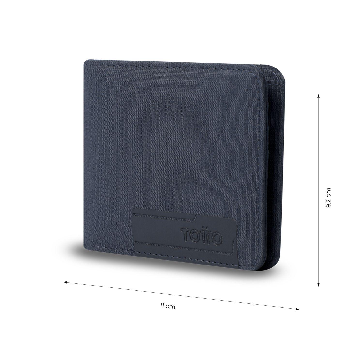 Billetera Hombre Falangero con RFID Blocker Azul -1