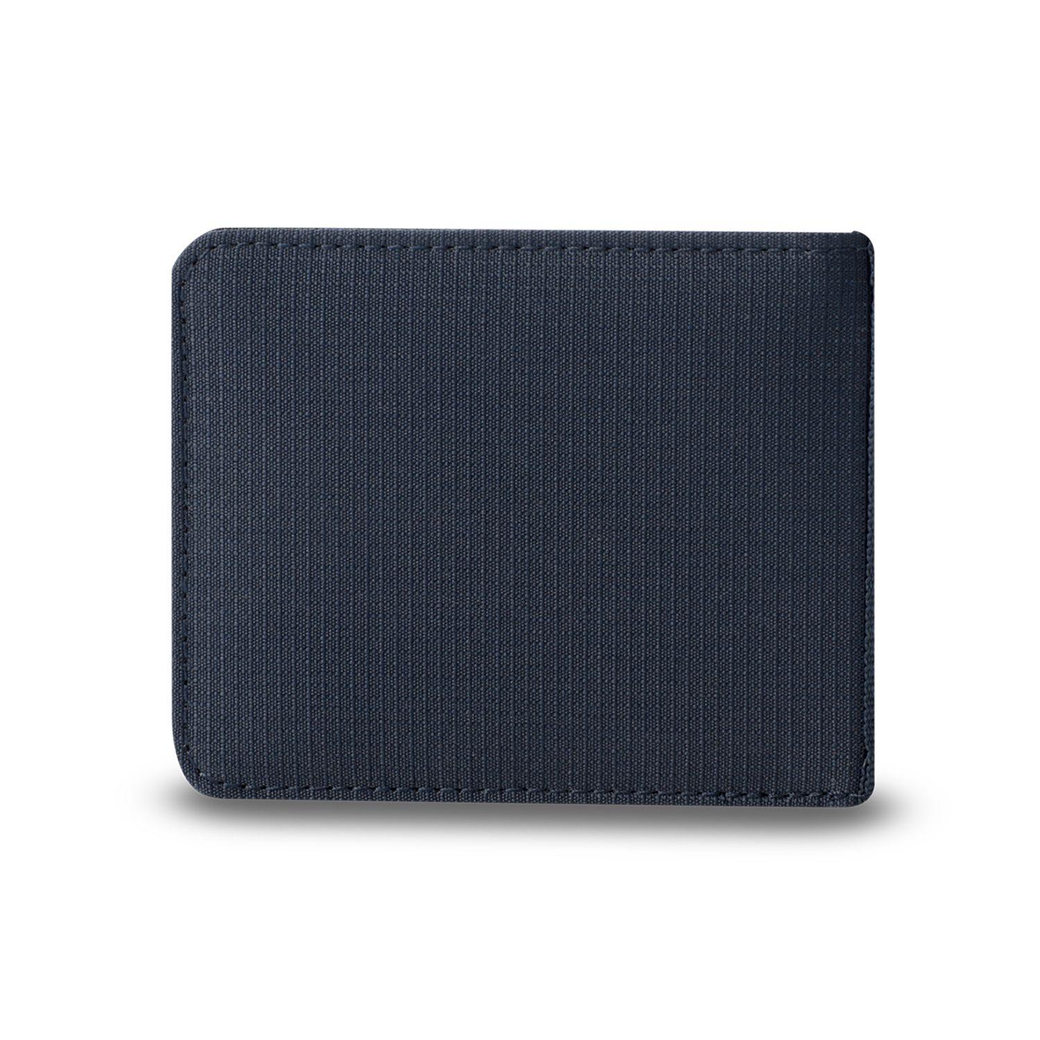 Billetera Hombre Falangero con RFID Blocker Azul -4