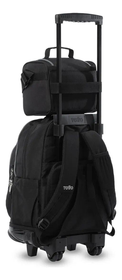 Lonchera Térmica Pizarra Ecole Solid Grande Negra-4