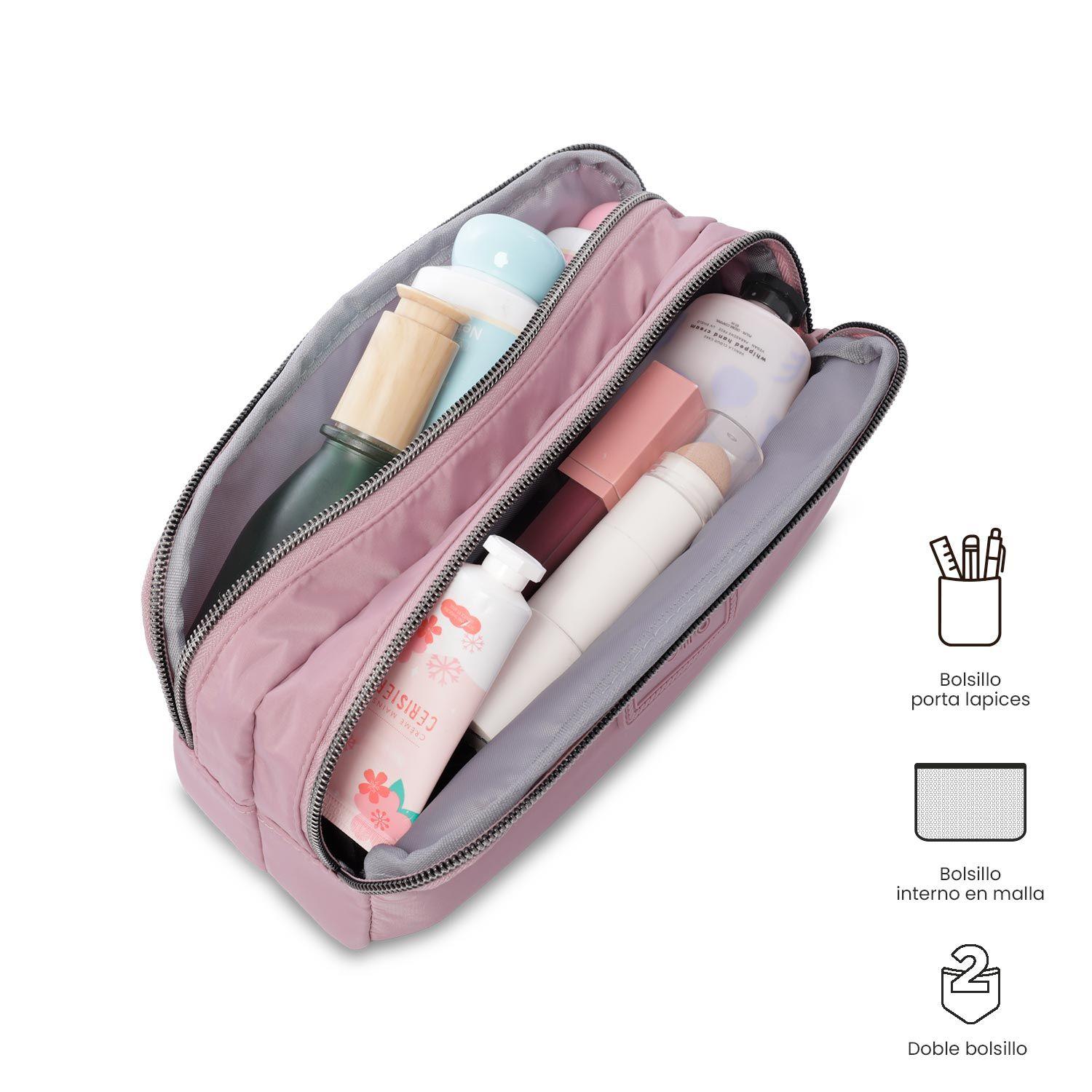Estuche Multiuso Aynatto Mediana Rosada-3