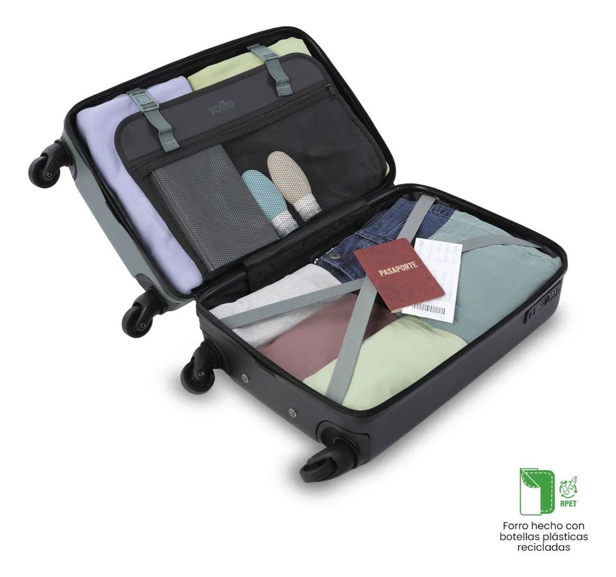 Maleta De Cabina 360 Bazy+ S1 10 Kilos Verde/negra-3