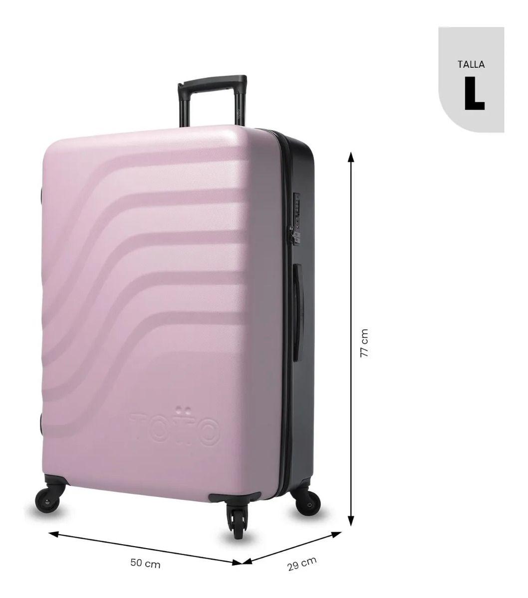 Maleta De Viaje Grande 23 Kilos 360 Bazy Morada-2
