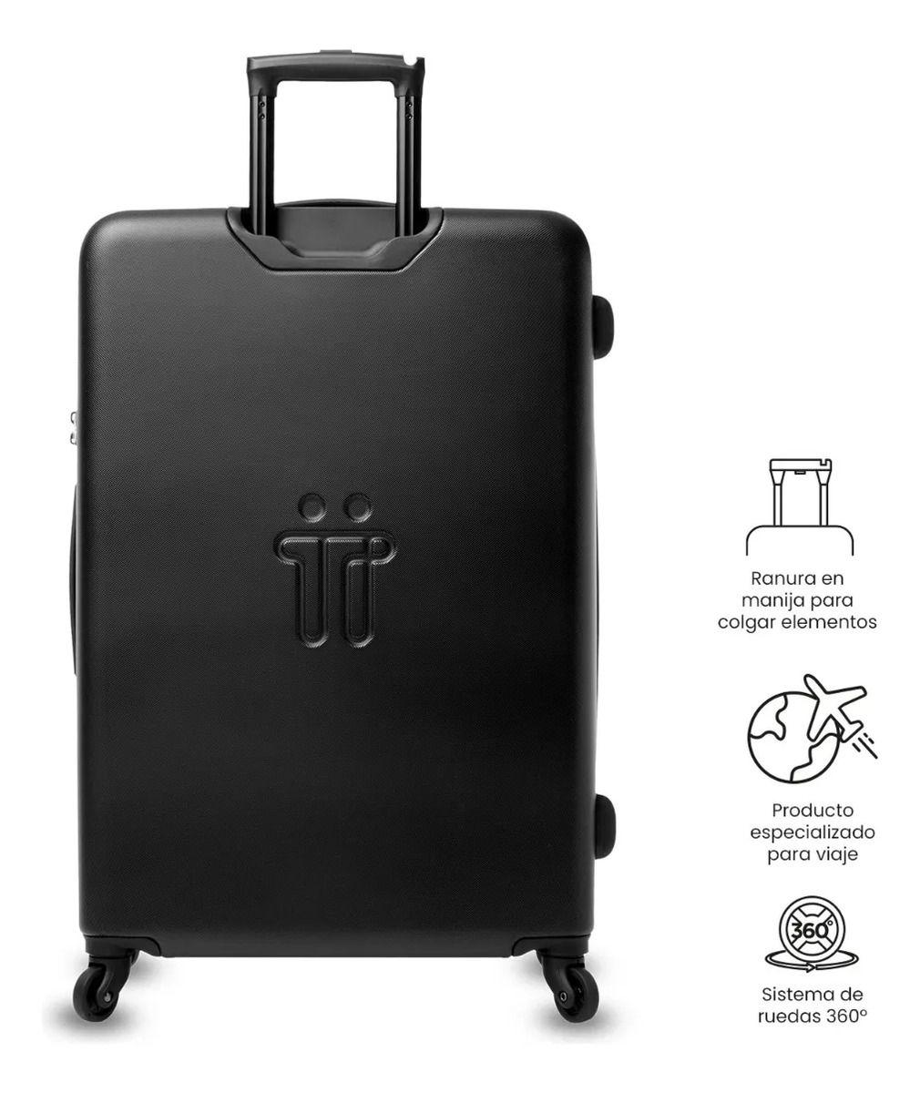 Maleta De Viaje Grande 23 Kilos 360 Bazy Morada-5