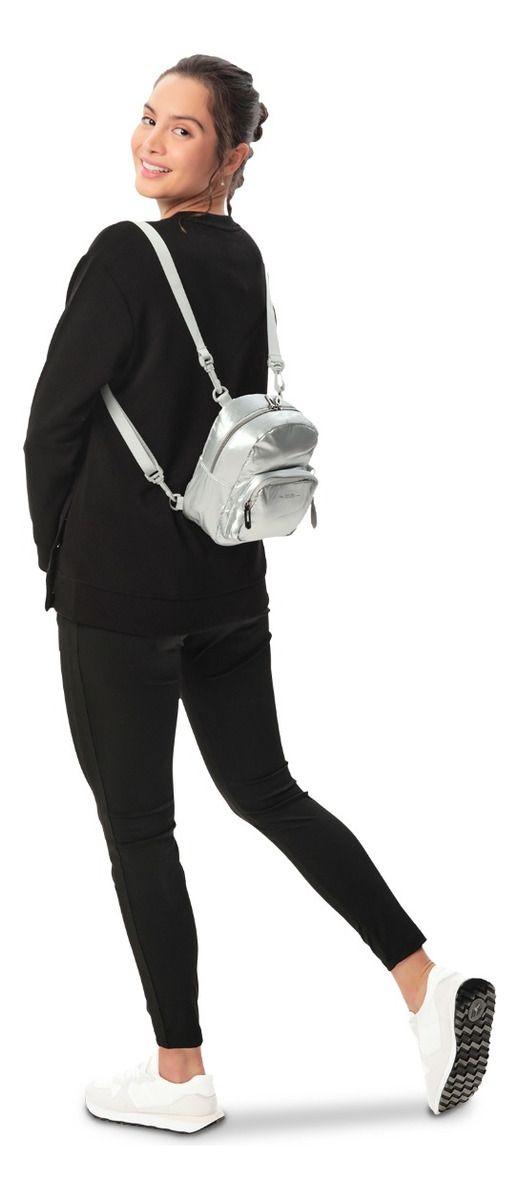 Mochila Totto Urbana Mujer Juvenil Crossbody Casual 2 en 1-4