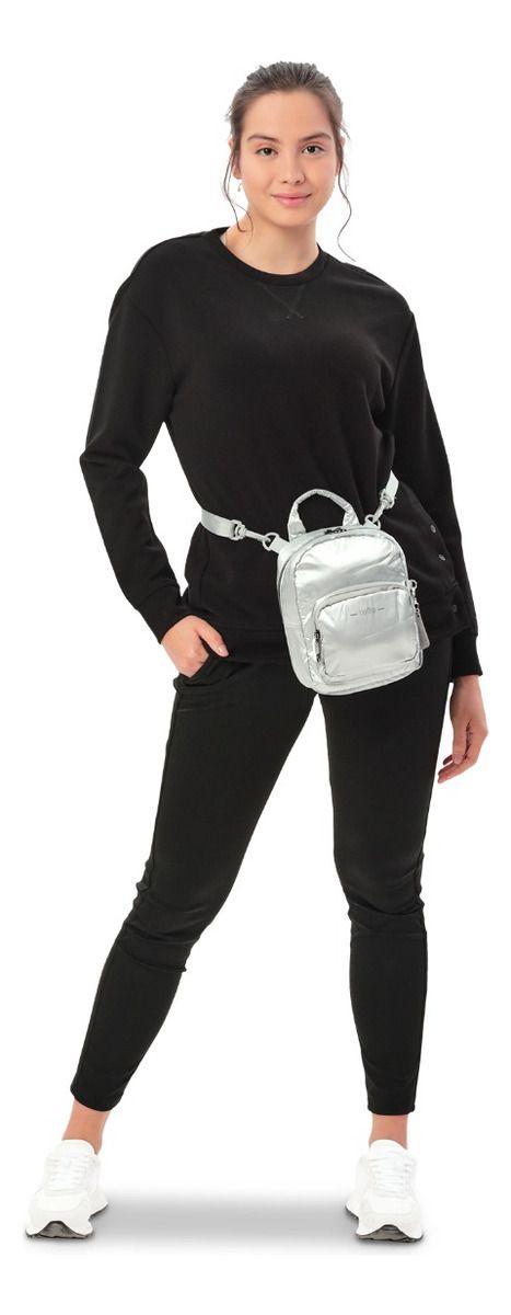 Mochila Totto Urbana Mujer Juvenil Crossbody Casual 2 en 1-6