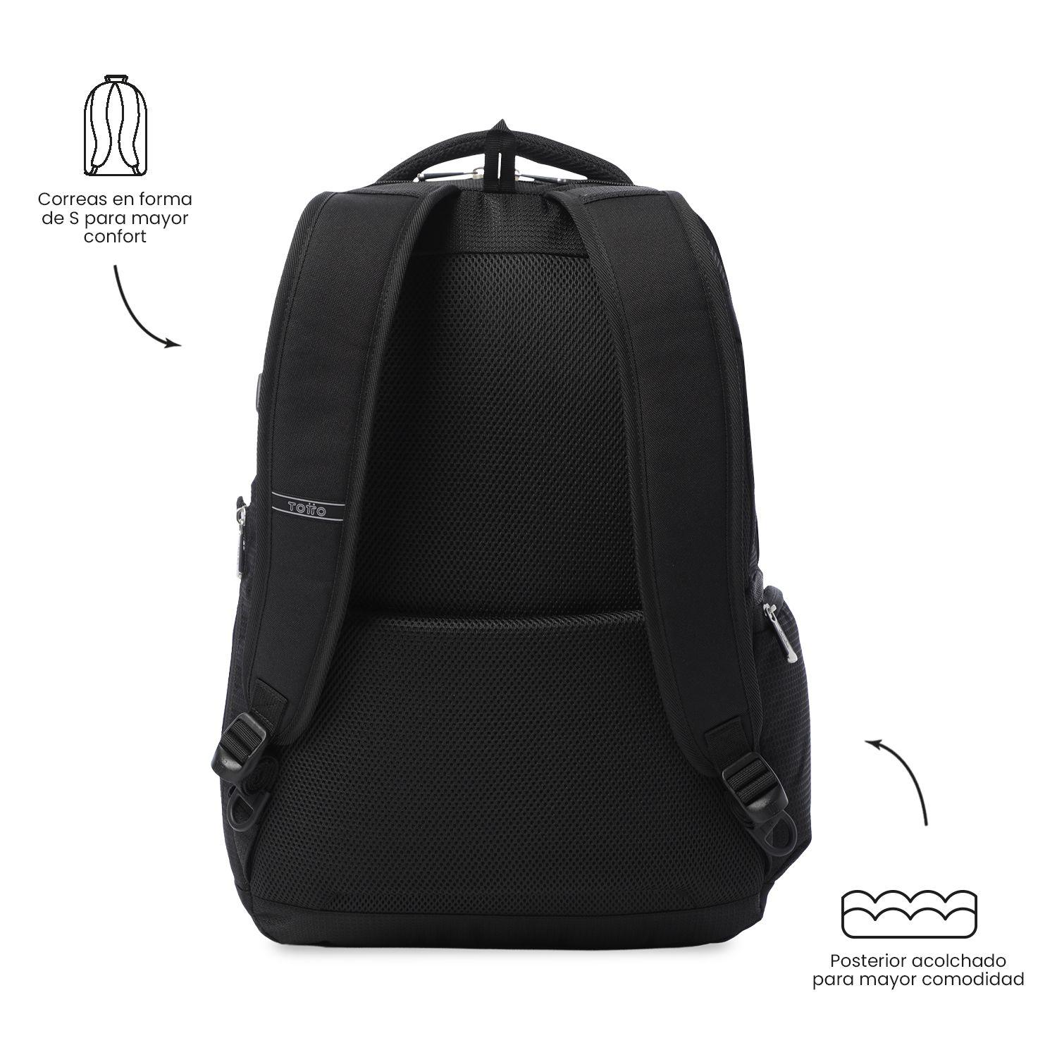Mochila Ejecutivo Porta PC 17" Novixan Negro Hombre-3