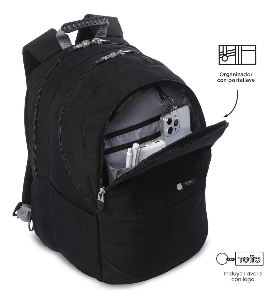 Mochila Universitario  Krimmler 3.0 Porta Pc 15.4  Negro-5
