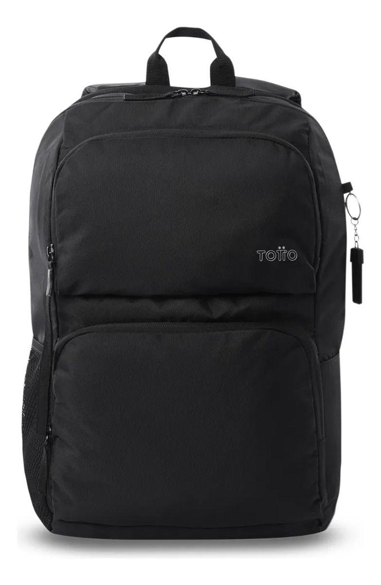 Mochila Universitario Porta Pc 14  Cloud Negro Unisex-0
