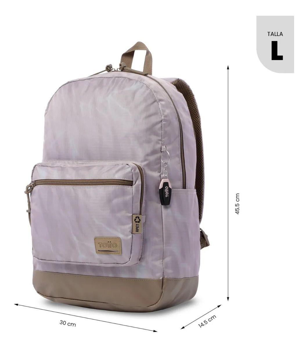 Mochila Universitario  Tocax Porta Pc 14  Rosado-2