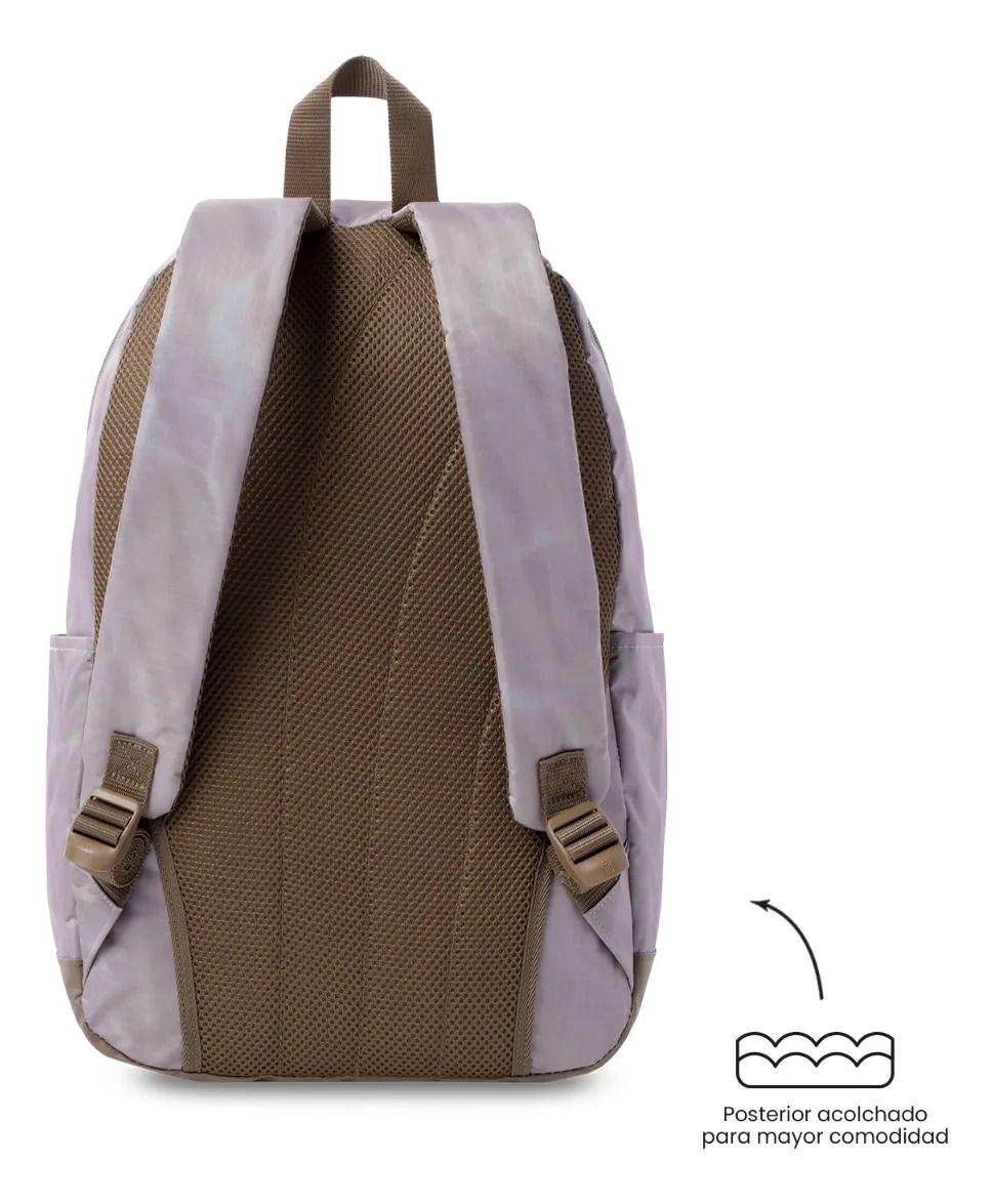 Mochila Universitario  Tocax Porta Pc 14  Rosado-3
