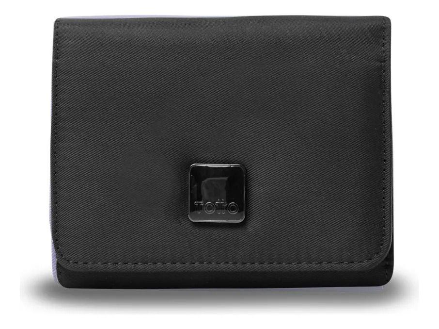 Billetera Mujer Roxanne Mediana Con Rfid Blocker Negra-0