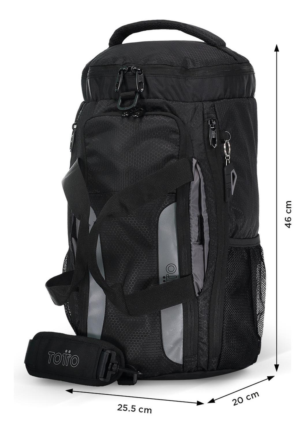 Mochila De Viaje Plegable Totto Gosum L Negro/black-5