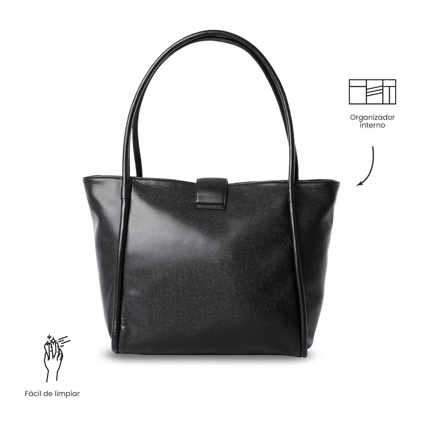 Tote Bag para Mujer Soul Mediano Negro-3