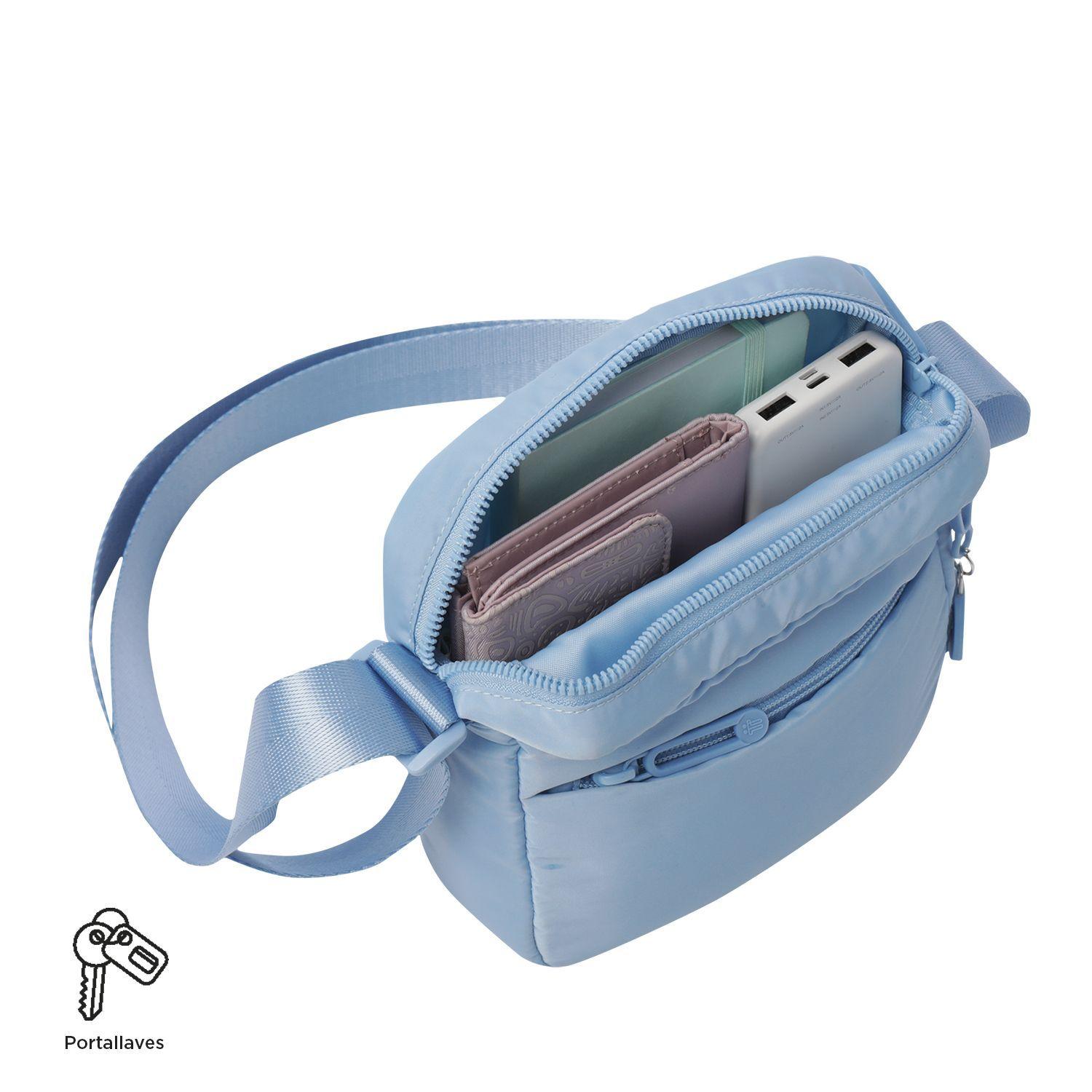 Cartera Bandolera para Mujer Sevilla Crossbody Azul Totto-4