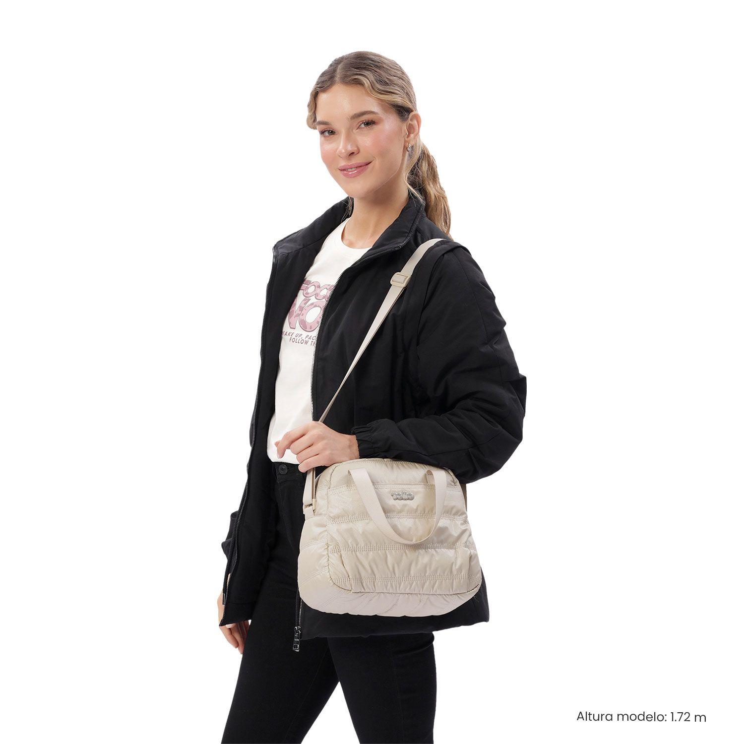 Lonchera Térmica Moxi Grande Beige Metálico-1