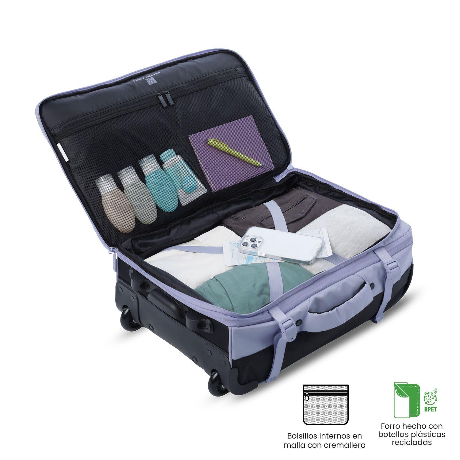 Maleta de 10 kilos Trip Pequeña Morada Totto-4